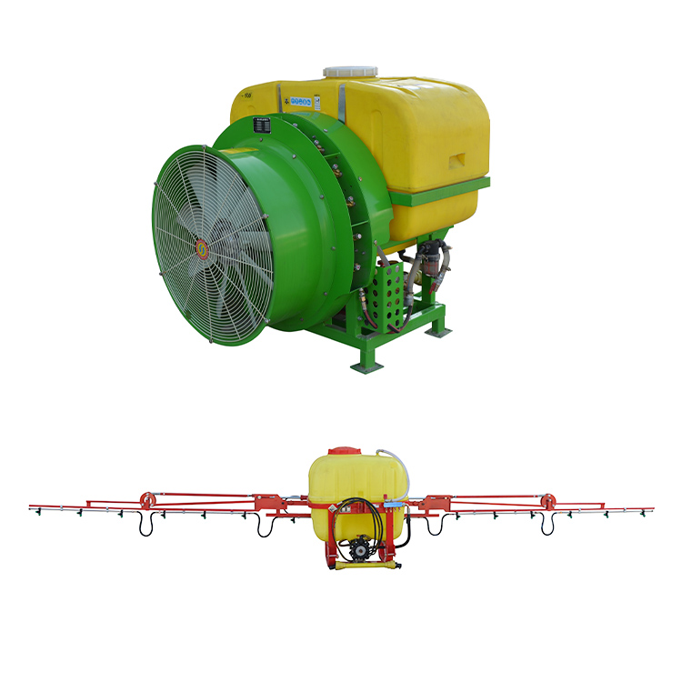 붐분무기와 에어블라스트분무기의 차별화된 적용