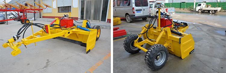 Tractor Mounted Laser Leveler