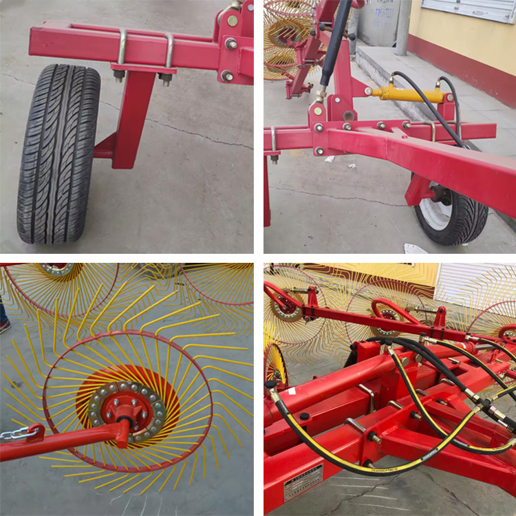 3 Point Wheel Hay Rakes